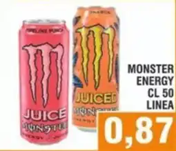 Bitar Monster energy linea offerta