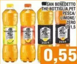 Bitar San benedetto the bottiglia pet pesca/ limone/ zero offerta