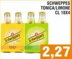 Bitar Schweppes tonica/limone offerta