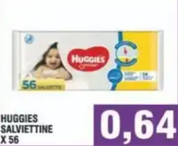 Bitar Huggies huggies salviettine x 56 offerta