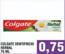 Bitar Colgate dentifricio herbal offerta