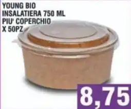 Bitar Young bio insalatiera piu' coperchio x 50pz offerta