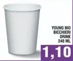 Bitar Young bio bicchieri drink offerta
