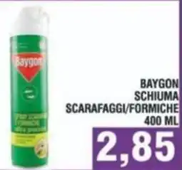 Bitar Baygon schiuma scarafaggi/formiche offerta