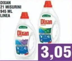 Bitar Dixan 21 misurini linea offerta