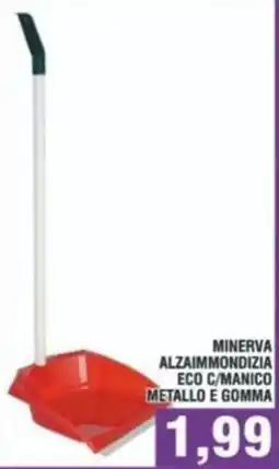 Bitar Minerva alzaimmondizia eco c/manico maqa metallo e gomma offerta