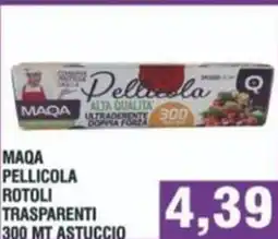 Bitar Maqa pellicola rotoli trasparenti 300 mt astuccio offerta