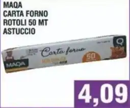 Bitar Maqa carta forno rotoli 50 mt astuccio offerta
