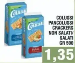 Bitar Colussi pan colussi crackers non salati/ salati offerta
