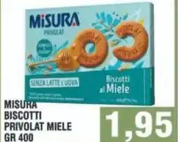 Bitar Misura biscotti privolat miele offerta