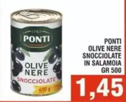 Bitar Ponti olive nere snocciolate in salamoia offerta