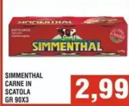 Bitar Simmenthal carne in scatola offerta