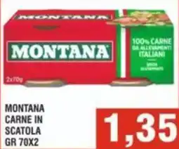 Bitar Montana carne in scatola offerta