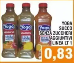 Bitar Yoga succo zuccheri aggiuntivi linea offerta
