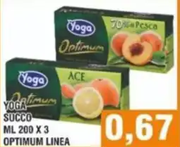 Bitar Yoga succo optimum linea offerta