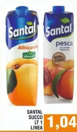Bitar Santal succo linea offerta