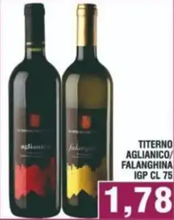 Bitar Titerno aglianico/ falanghina igp offerta