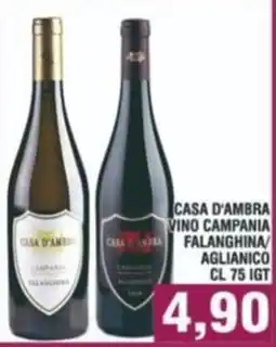 Bitar Casa d'ambra vino campania casa falanghina/ aglianico offerta