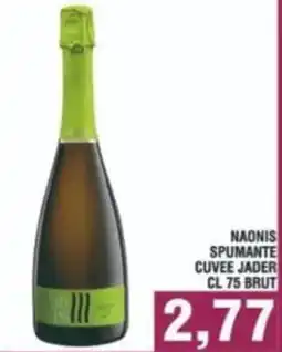 Bitar Naonis spumante cuvee jader brut offerta