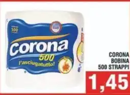 Bitar Corona bobina 500 strappi offerta