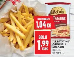 Panorama "le patatine" originali MC CAIN offerta