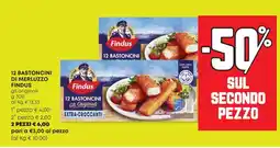 Panorama 12 bastoncini di merluzzo FINDUS offerta