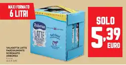 Panorama Valigetta latte parzialmente scremato ARBOREA offerta