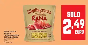 Panorama Pasta fresca ripiena "sfogliagrezza" GIOVANNI RANA offerta