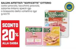 Panorama Salumi affettati "sofficette" CITTERIO offerta
