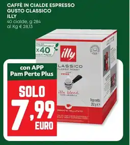 Panorama Caffè in cialde espresso gusto classico ILLY offerta