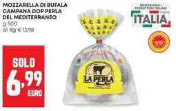 Panorama Mozzarella di bufala campana dop perla del mediterraneo offerta