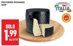 Panorama Pecorino romano DOP offerta