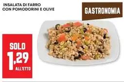 Panorama Insalata di farro con pomodorini e olive offerta