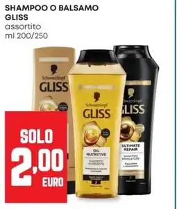 Panorama Shampoo o balsamo GLISS offerta