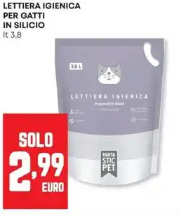 Panorama Lettiera igienica per gatti in silicio offerta
