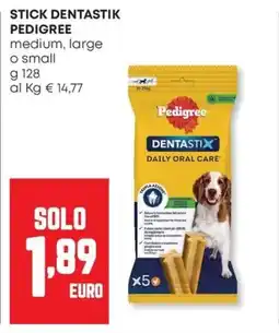 Panorama Stick dentastik PEDIGREE offerta