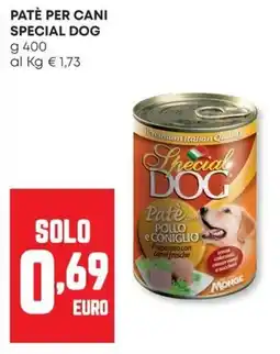 Panorama Patè per cani SPECIAL DOG offerta