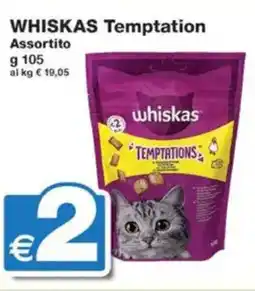 Prix Quality WHISKAS Temptation Assortito offerta