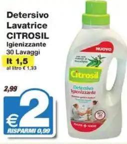 Prix Quality Detersivo Lavatrice CITROSIL offerta