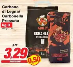 Prix Quality Carbone di Legna/ Carbonella Pressata offerta