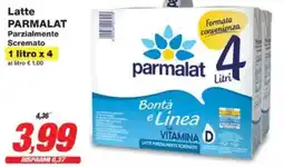 Prix Quality Latte PARMALAT Parzialmente Scremato offerta