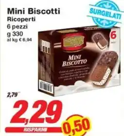 Prix Quality Mini Biscotti Ricoperti 6 pezzi offerta