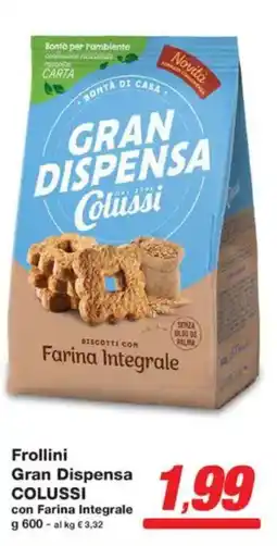 Prix Quality Frollini Gran Dispensa COLUSSI offerta