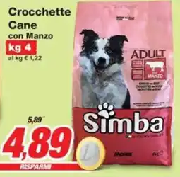 Prix Quality Crocchette Cane con Manzo offerta
