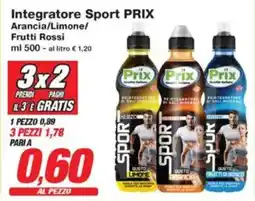 Prix Quality Integratore Sport PRIX offerta