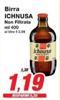 Prix Quality Birra ICHNUSA Non Filtrata offerta