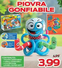 Prix Quality Piovra gonfiabile offerta