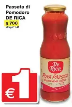 Prix Quality Passata di Pomodoro DE RICA offerta