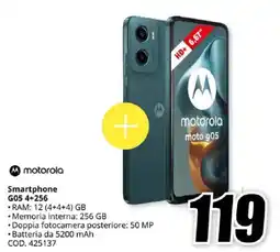 MediaWorld motorola Smartphone G05 4+256 offerta