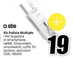 MediaWorld sbs Kit Pulizia Multiplo offerta